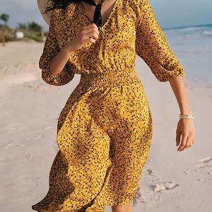 Anthropologie Marigold MIDI dress